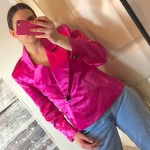 Vintage Diane Von Furstenberg Blazer in Pink